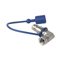 SHOWTEC CO2 90° 3/8 TO Q-LOCK ADAPTER MALE 90° шлюзовый адаптер